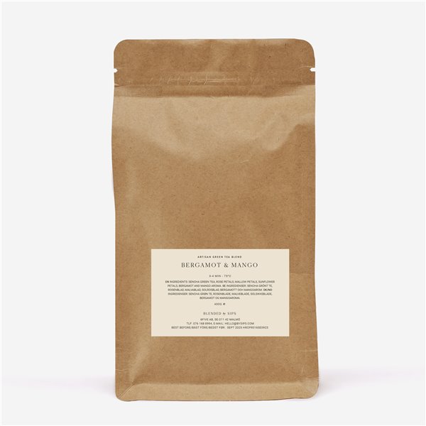 Bergamot & Mango – Green Tea