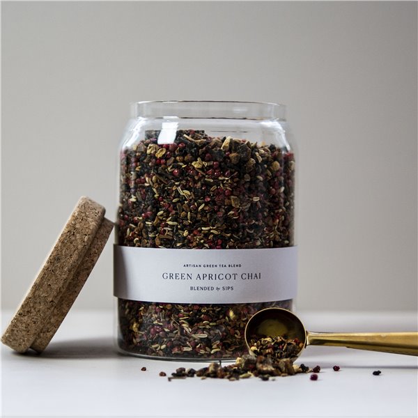 Green Apricot Chai Big Jar